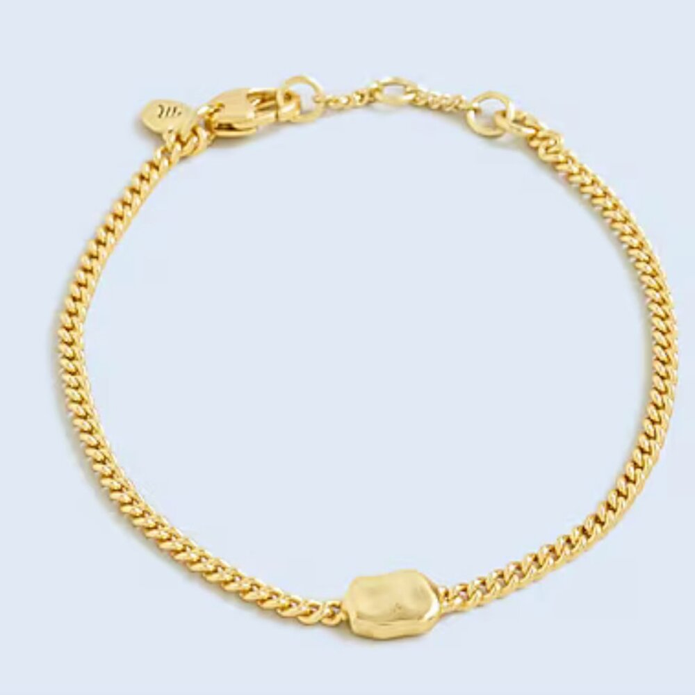 NWT Madewell Molten Chain Bracelet
